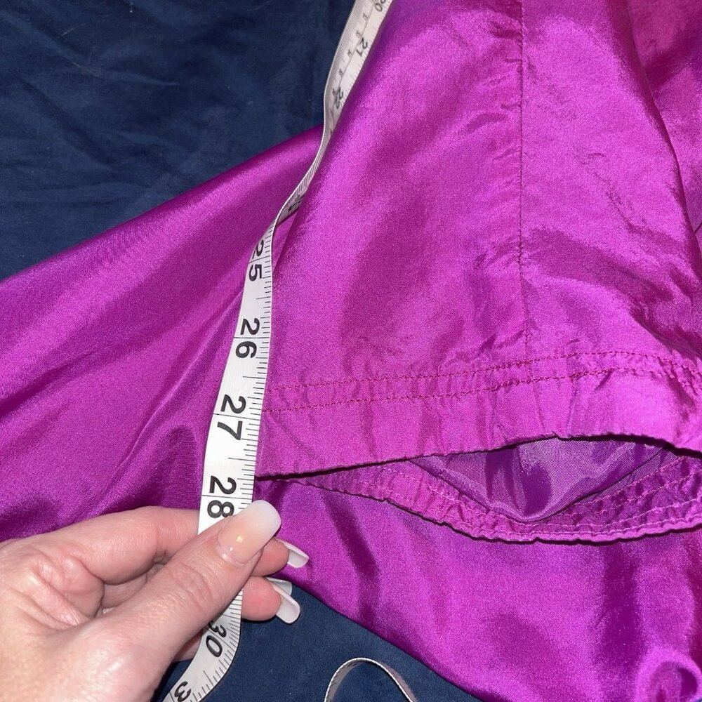 Bocoo Vintage Retro Purple Tracksuit Full Zip Windbreaker Jacket & Pants Medium - Picture 10 of 10